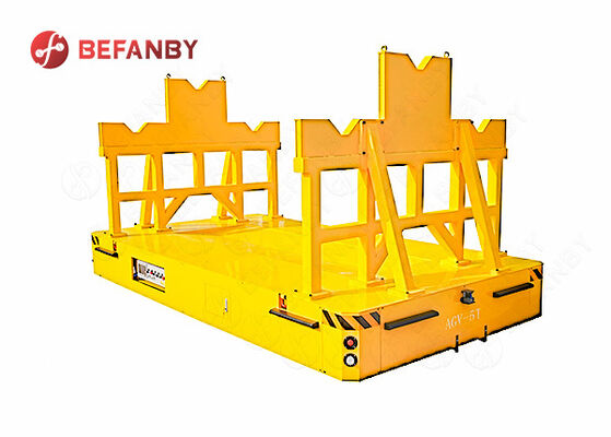 Customized Load Capacity Battery Operated Trackless AGV Transfer Cart with Intelligent Navigation System