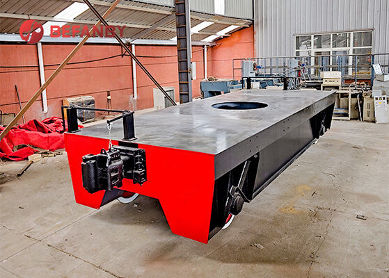 Customized Electrical Rail Transfer Cart For Mold Factory