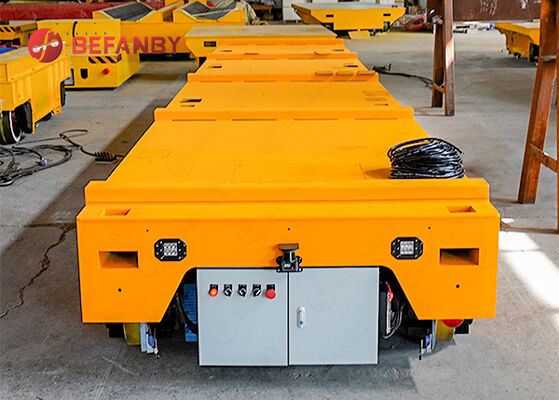 Cable Reel Rail Transfer Carts With Customized Table Style