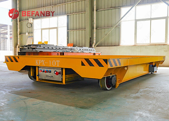 Professional Support Customized Rail Transfer Cart With 10T Capacity