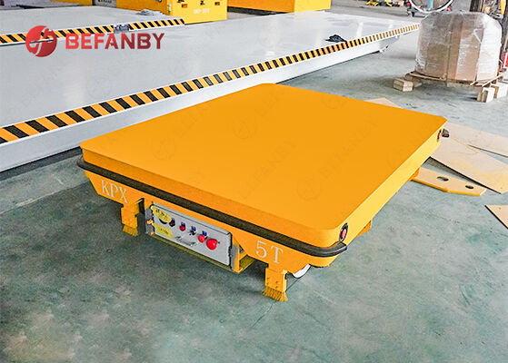 5 ton electrical transfer cart with Collision buffer device