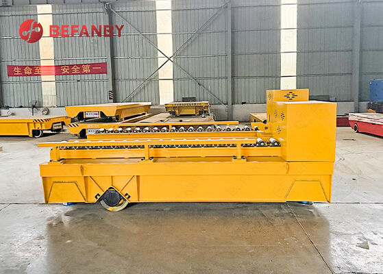 Transfer Cart Roller Conveyor System For Tabletop Design
