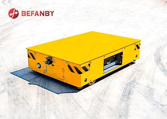 Ce Certificated Trackless Transport Cart With Cast Steel Wheel