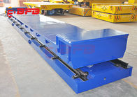 Electric Rail Traverser Battery Transfer Cart For Structural Parts Handling