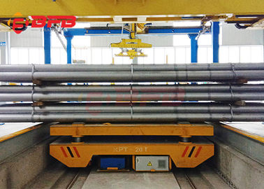 Heavy Load Pipe Handling Industry Matereial Transfer Trolley
