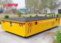 Heavy Load Automated Steerable Battery Powered Trailer With Car Warning Light