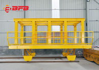 Mobile On Rail Transfer Cart , Material Transfer Trolley KPJ - 20T Model