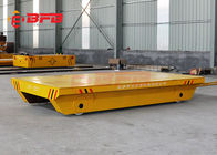Flatbed Electric Powered Cart , 1 - 300T Load Capacity Motorized Transfer Trolley