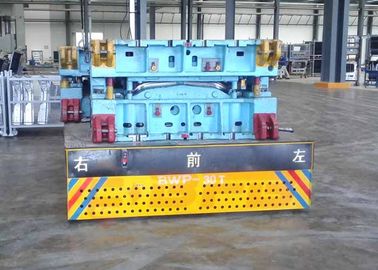 Precast Concrete Trackless Transfer Cart For Material Handling Customized Color