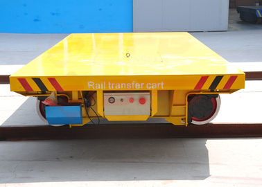 Steel Factory Apply Metallurgy Transport Bed Trolley On Railway