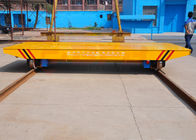 Steel Factory Apply Metallurgy Transport Bed Trolley On Railway