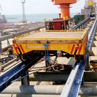 20T Shipyard Rail Motorized Transfer Trolley For Industrial Product Handling