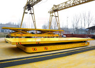 Electric railway track industry transport bed with large platform