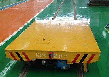 Large Capacity Ladle Transfer Cart Bay To Bay Metal Slag Pot Trailer On Turning Rail