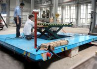 Copper Industry Electric Transfer Cart , On Rail Transfer Cart Hot Metal Transfer Cart