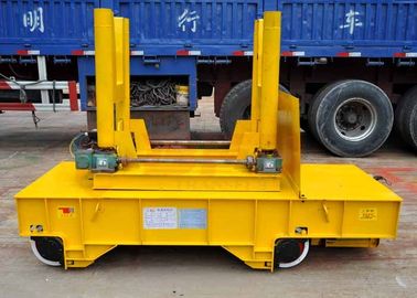 Anti - High Temperature Motorised Rail Trolley , Hot Metal Die Transfer Cart