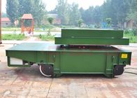 Conducting Rails Hydraulic Lift Table Cart , Q235 Industrial Handling Equipment