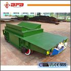 Metallurgy Plant Coil Transfer Cart , V Frame Motorised Rail Trolley Agricultural Transfer Cart Hydraulic Lifting