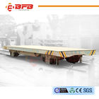 Large Capacity Battery Transfer Cart , Agricultural Coil Transfer Car Platform Rail Trailer For Grain Transport