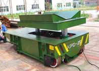 Box Beam Structure Hydraulic Lifting Device , Customized Industrial Material Carts