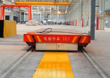 Flatbed Large Workpiece Coil Transfer Cart For Building Construction Busbar Power