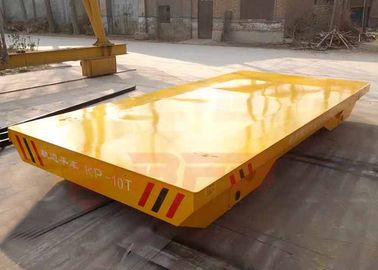 10T Non - Power Industrial Transfer Car , Wooden Box Material Moving Carts