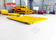 Yellow Industrial Electric Turntable , Q235 Automated Material Handling System