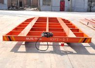 Heat Proof Industrial Electric Carts , AC Rail Transfer Cart Dragged Cable Transport Trailer