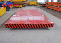 Large Table Battery Powered Carts Industrial Transfer, Flexible Motorized Transfer Trolley On Rail Roads