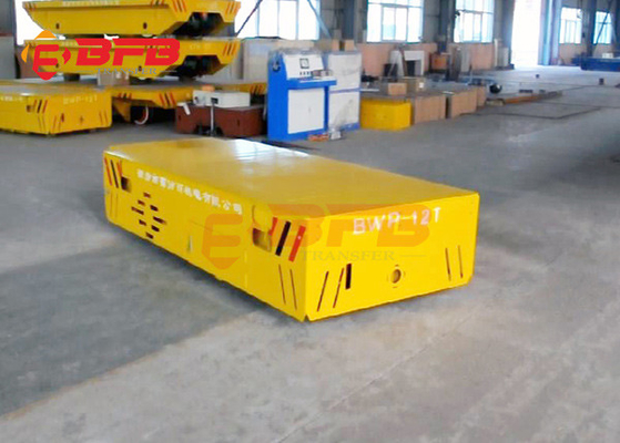 Electric Bay Handling Trackless Mold Transfer Cart Heavy Duty For Foundry