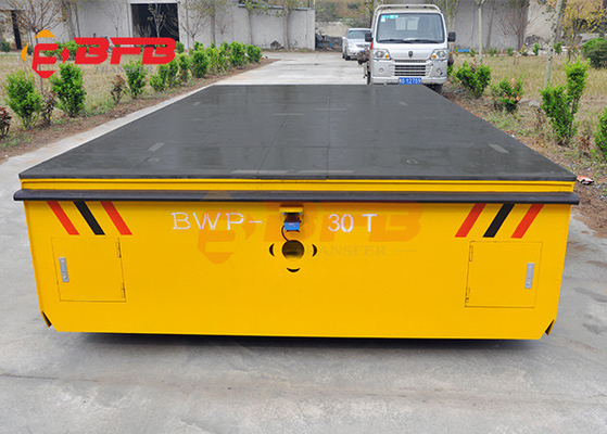 Heat Resistant Automatic Trackless Transfer Cart 1-300T For Material Handling