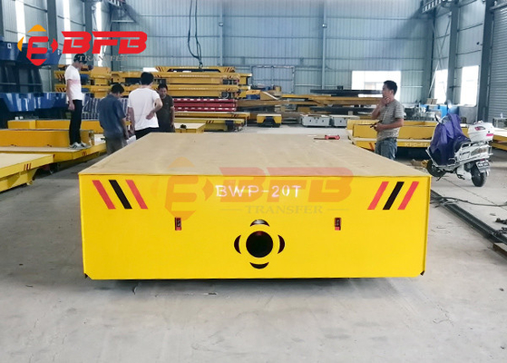 5 Ton Trackless Transfer Cart For Workshop Material Transportation