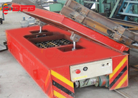 Workshop Scrap Material Transport Electric Flat Car Battery Driven Self Unloading