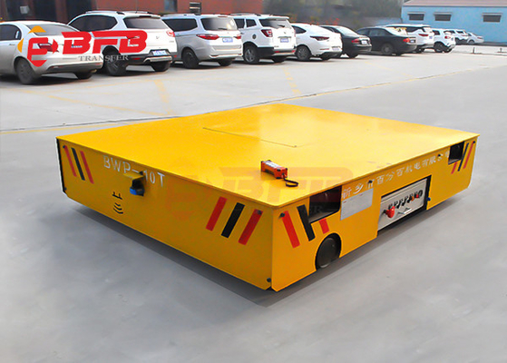 Q235 20m/Min Steerable 15t Trackless Transfer Cart