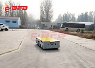 Self Propelled Trackless Transfer Cart Material Handling Trolleys 40 Tons With Battery