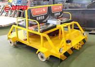 Automated Inspection Aluminium Lithium Battery Transfer Cart Rail Detect Trolley
