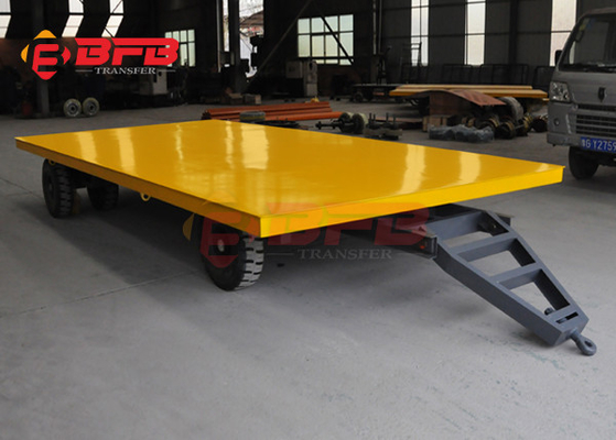 Q235 manual 1000t Tow Dolly Material Transfer Carts