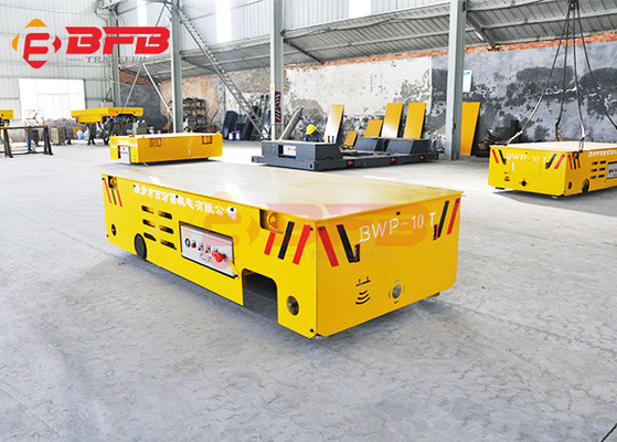 Laser Guide Self Propelled 5T AGV Trackless Transfer Cart