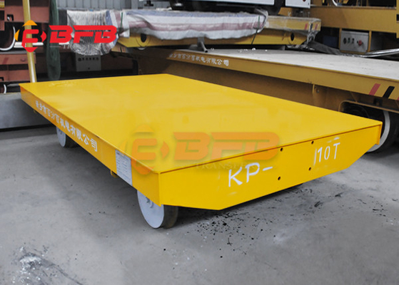 Manual Workshop Cast Wheel Q235 Towed Transfer Cart