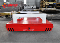 Electric Rail Coil Transfer Cart Battery Driven For Workshop 10 Ton