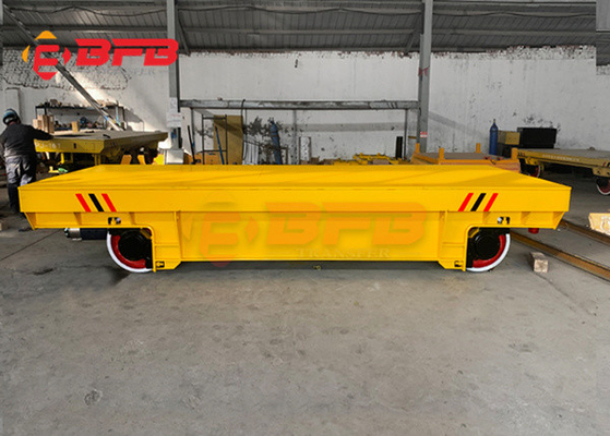 Workshop 15T Rail Transfer Car For Steel Pipe Handling