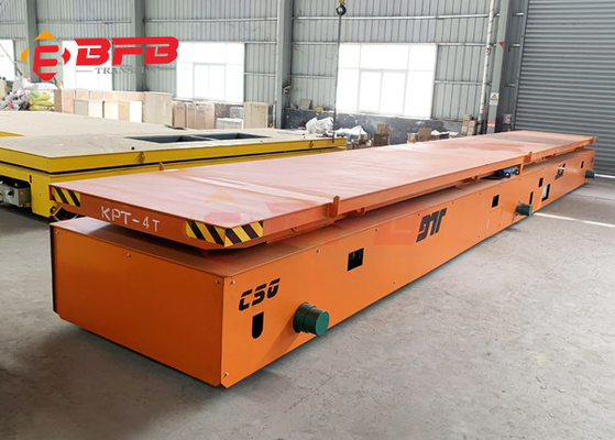 8T Battery Power Rail Transfer Car With Scissor Lifting Device