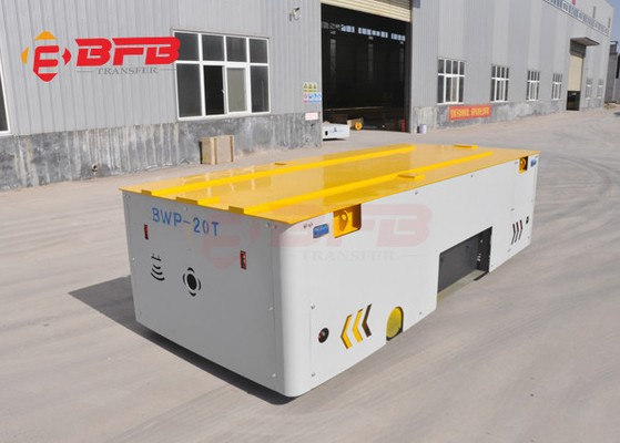 Grain Loading 30 Tonnes Trackless Transfer Trolley Intelligent Charging