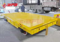 SGS 16 Ton Cable Drum Motorised Rail Trolley For Steel Plant