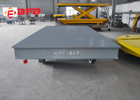 Railway Cable Powered 10T Flat Material Transfer Carts For Cleaning Room
