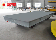 Railway Cable Powered 10T Flat Material Transfer Carts For Cleaning Room