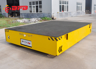Omni Directional 25T Trackless Motorized Transfer Trolley For Mold Transportation