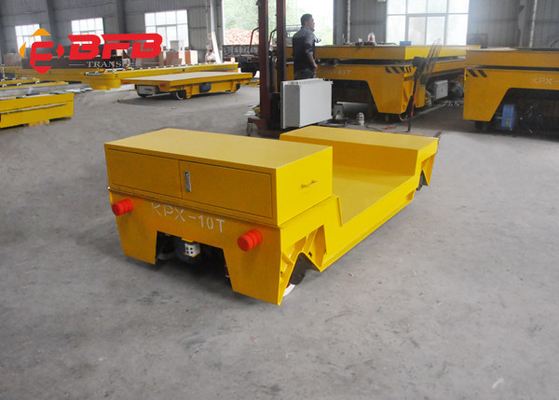 Heatproof 35T Ladle Car Motorized Transfer Carriage For Heavy Industry