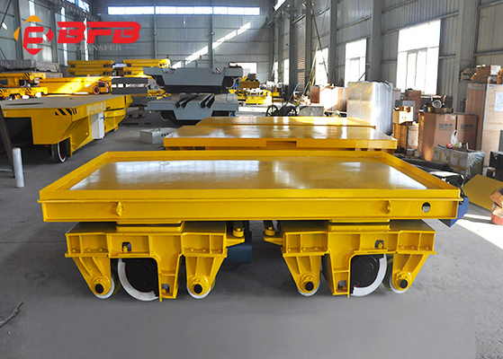 Q235 Cable Powered Railway Track Trolley For Slab Handling 20m/Min