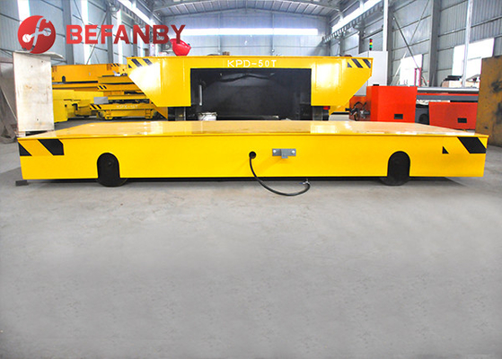 15T Busbar Powered Workshop Electric Handling Vehicle On Rails